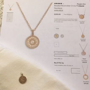 Anna Beck reversible Pendant without the chain!